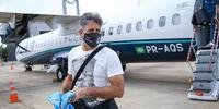 Delegação do Grêmio não teve autorização para pousar em Porto Alegre, devido ao fechamento da pista, e teve que retornar para Curitiba