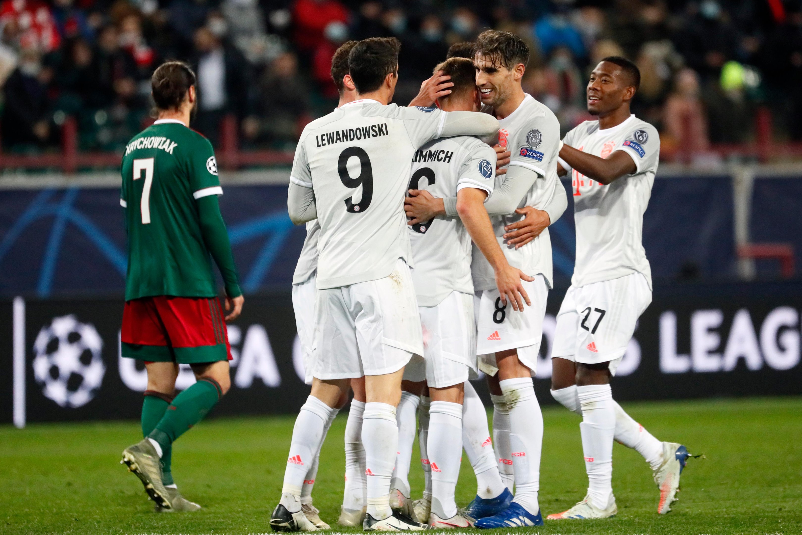 Bayern venceu e manteve lideran&ccedil;a do grupo A