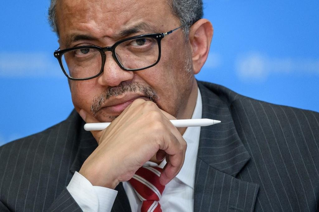 "Fui identificado como um contato de algu&eacute;m que testou positivo para a #COVID19", informou Tedros Adhanom Ghebreyesus em um tu&iacute;te