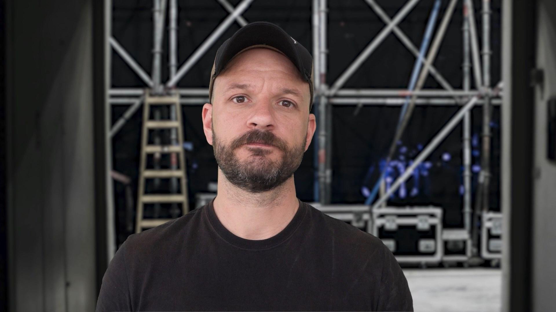 O produtor t&eacute;cnico Sergio Caldas tamb&eacute;m atua como diretor e produtor audiovisual