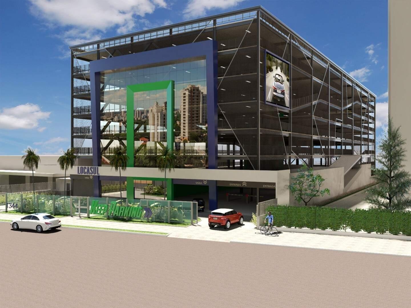 O novo estacionamento est&aacute; localizado pr&oacute;ximo do Aeroporto Internacional Salgado Filho (POA)