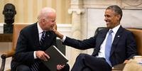 Joe Biden e Barack Obama atuaram juntos no mandato de 2009 a 2017
