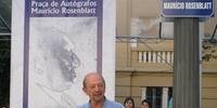Falecido escritor Moacyr Scliar, durante edição passada da Feira do Livro de Porto Alegre