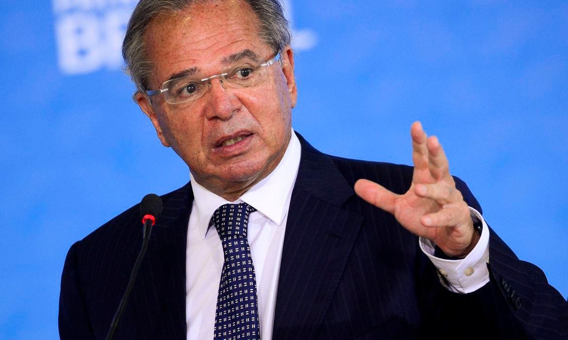 O ministro da Economia, Paulo Guedes