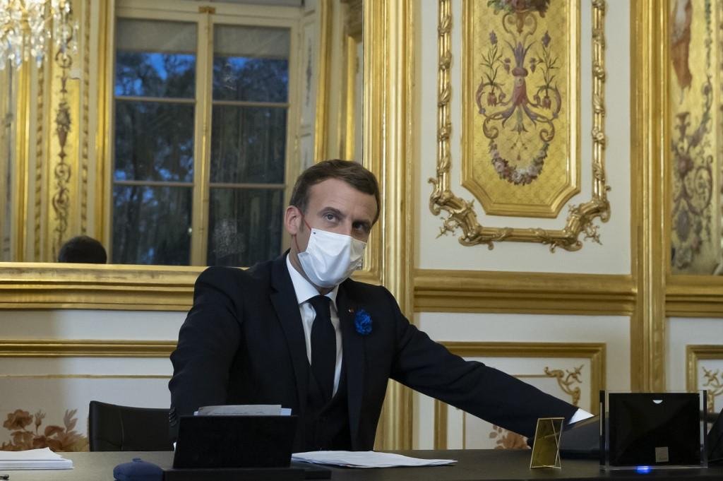 Emmanuel Macron exaltou a colabora&ccedil;&atilde;o sobre grandes temas internacionais