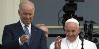 Em 2015, o papa se reuniu com o então vice-presidente em Washington