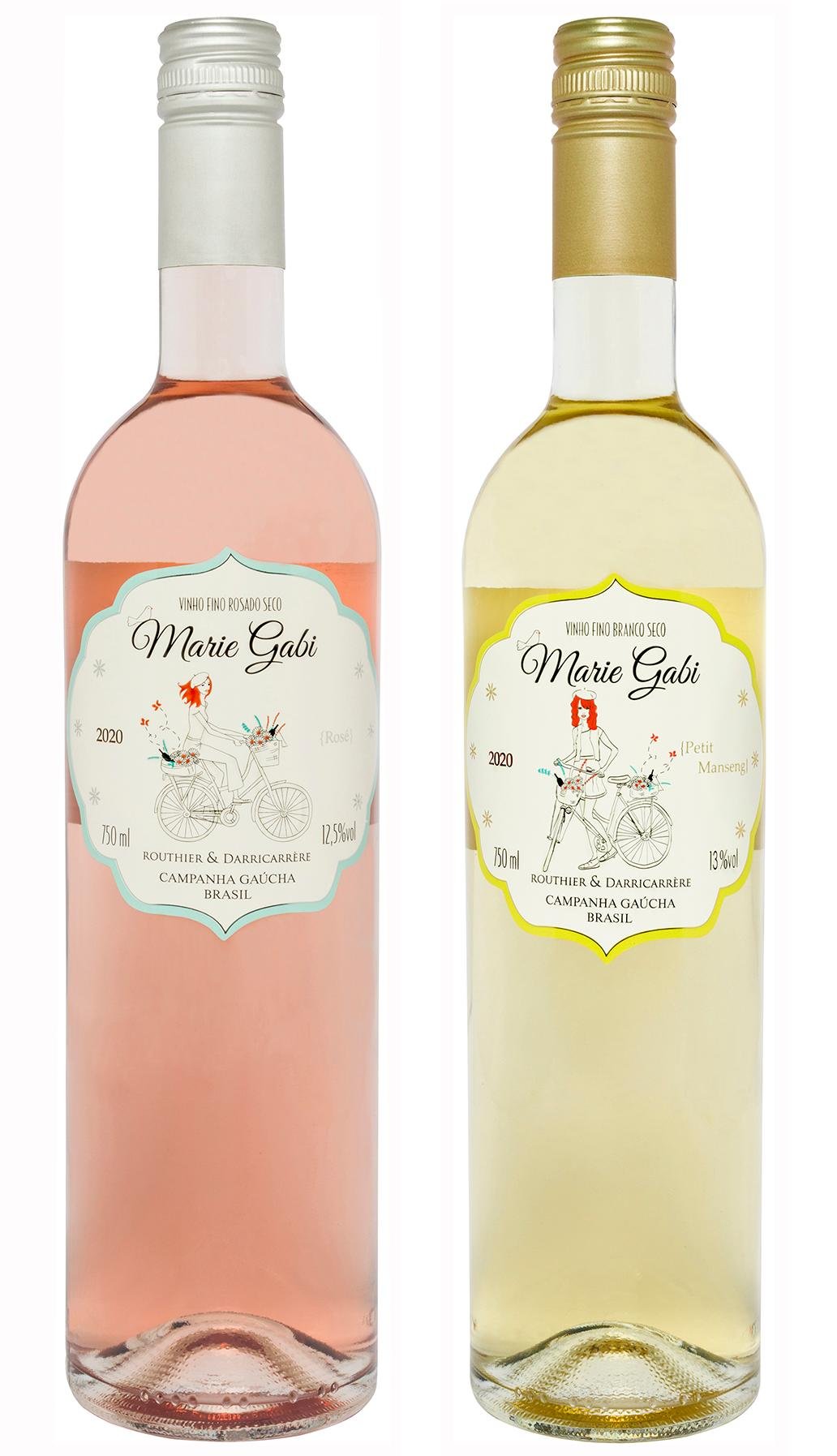Os vinhos Marie Gabi Petit Manseng s&atilde;o elaborados com uvas brancas da casta petit manseng