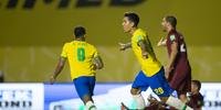 Firmino garantiu a vitória brasileira