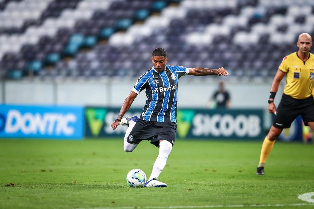 Jean Pyerre tem 22 gols com a camisa do Gr&ecirc;mio