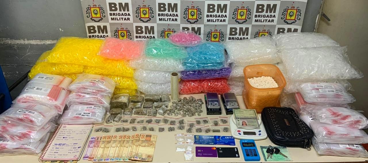 Uma das a&ccedil;&otilde;es dos policiais militares ocorreu no bairro M&aacute;rio Quintana