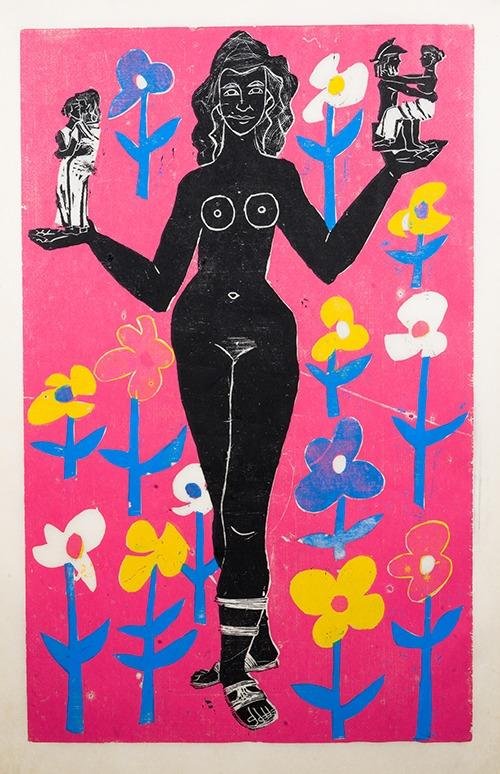 Obra Afrodite, da s&eacute;rie Deuses Ol&iacute;mpicos, de Zor&aacute;via Bettiol