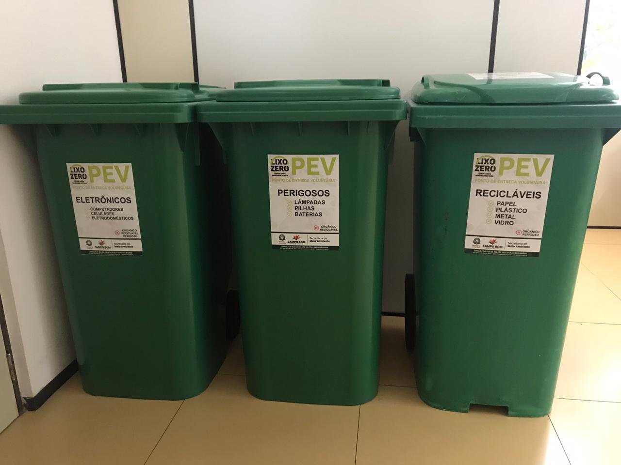 A a&ccedil;&atilde;o de coleta desses res&iacute;duos &eacute; realizada por meio do programa Lixo Zero