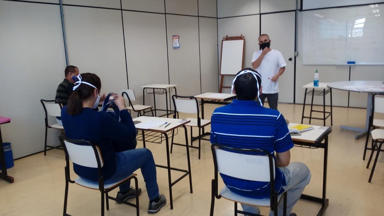 H&aacute; duas turmas que se alternam na quarta-feira no hor&aacute;rio das 9h &agrave;s 10h