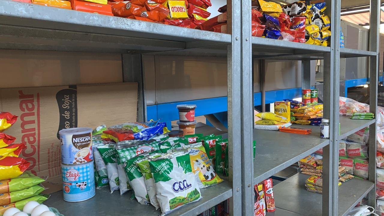 Em outurbo foram arrecadados apenas 27 mil quilos de alimentos