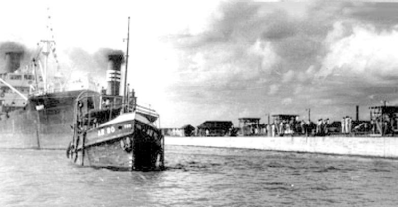 Os navios tinham problemas para armazenar as mercadorias no cais.
