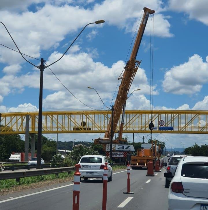 Obra est&aacute; sendo realizada pela Dnit
