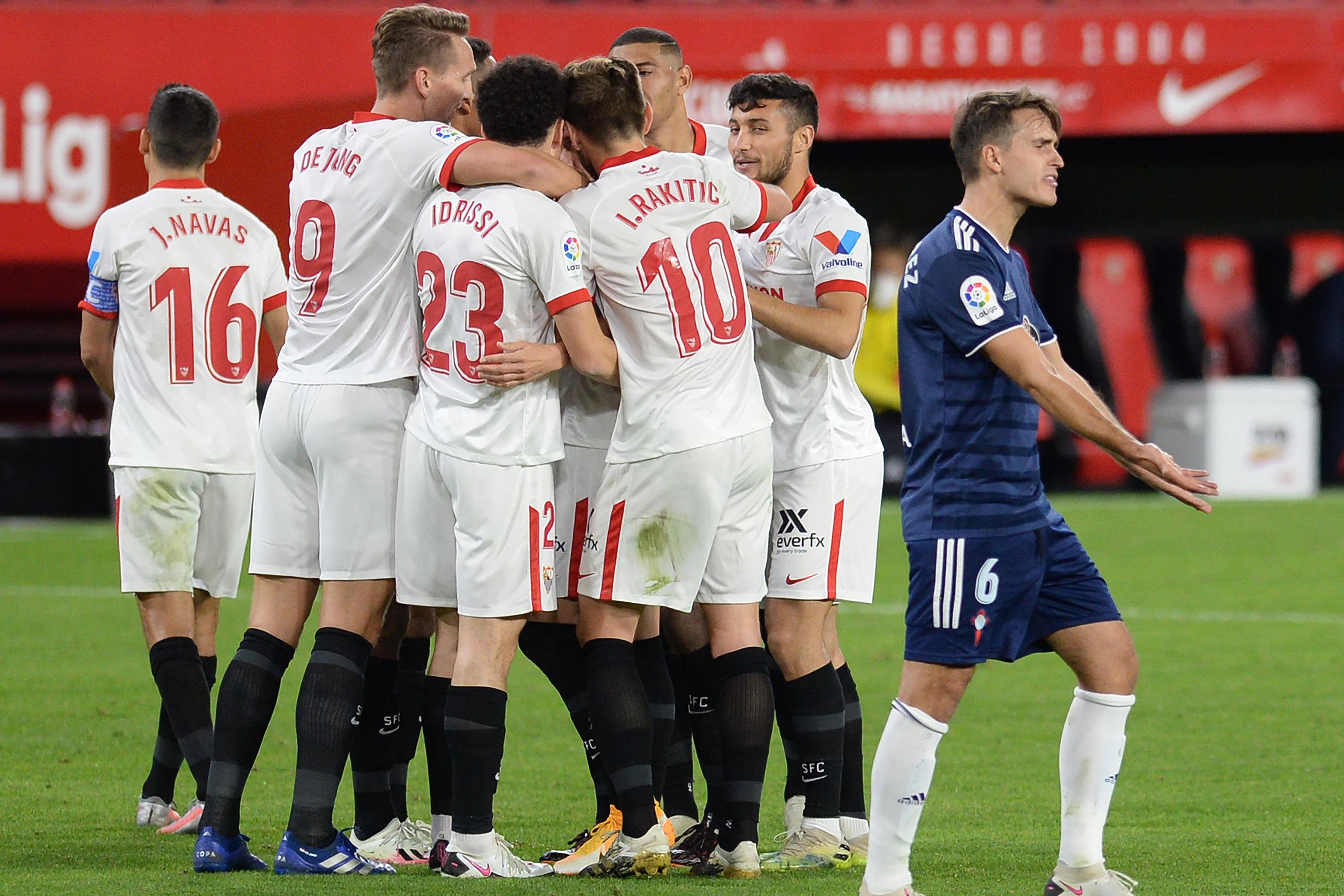 Sevilla venceu o Celta por 4 a 2