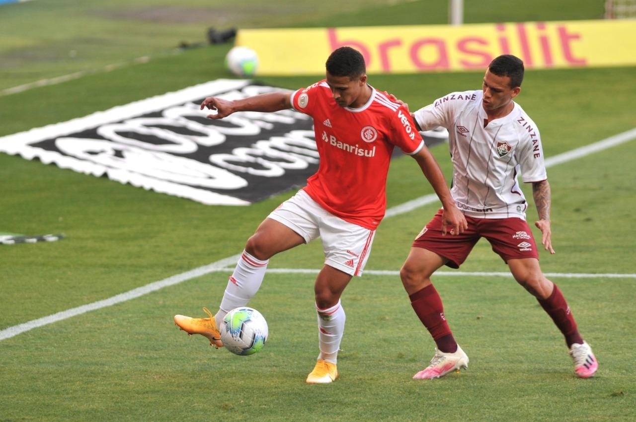 Atacante Caio Vidal estreou no est&aacute;dio Beira-Rio contra o Fluminense
