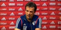 Treinador do São Paulo lamenta empate contra o Vasco