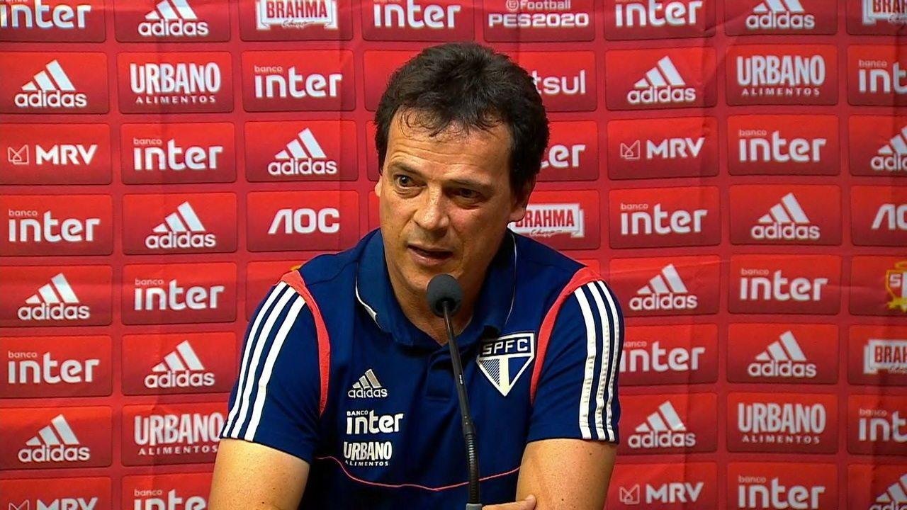 Treinador do S&atilde;o Paulo lamenta empate contra o Vasco