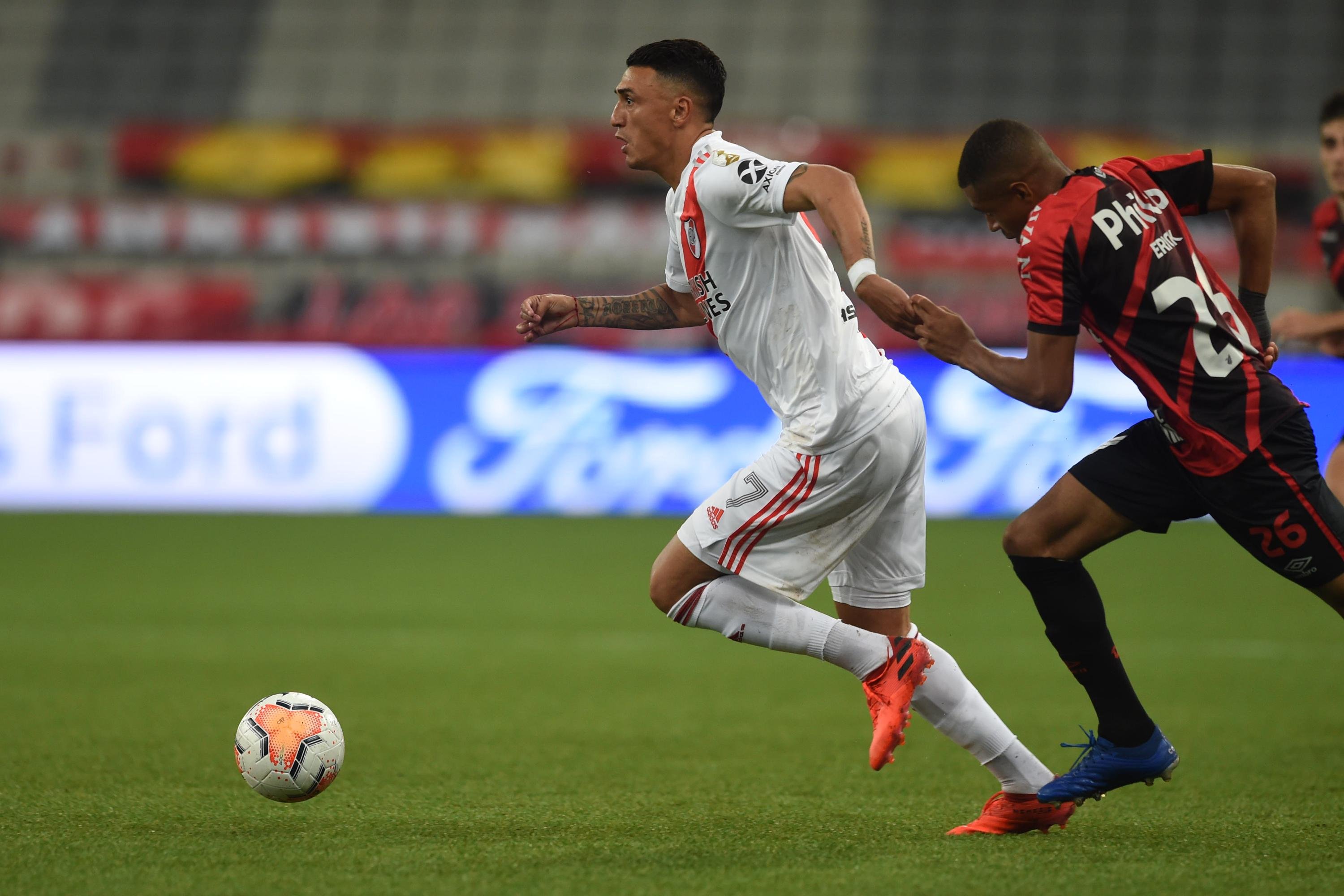 Na ter&ccedil;a-feira que vem, &agrave;s 19h15, River Plate e Athletico-PR decidir&atilde;o a vaga para as quartas de final em Buenos Aires