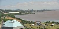 Vista aérea de Porto Alegre.