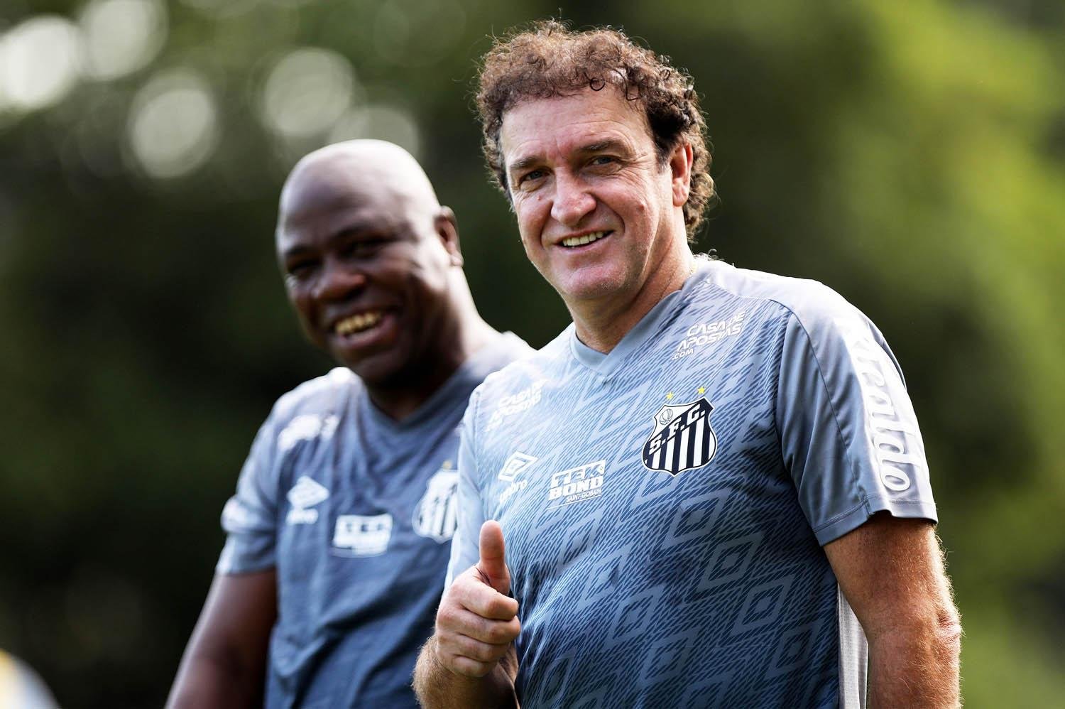Cuca foi a grande novidade do treinamento desta quinta-feira
