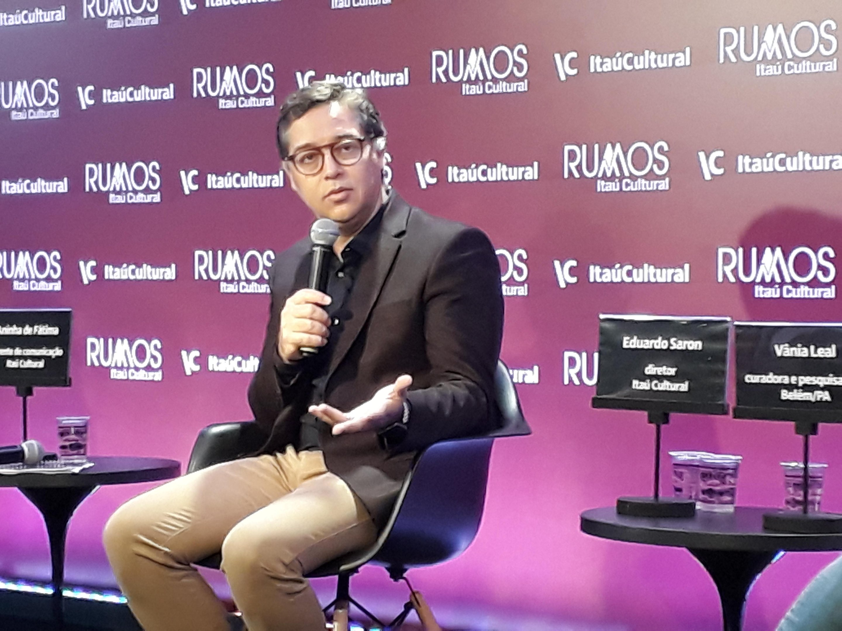 Diretor do Ita&uacute; Cultural Eduardo Saron fala sobre a queda nos n&uacute;meros da ind&uacute;stria criativa
