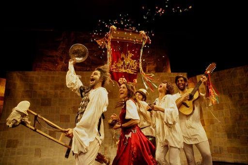 Cia. Um em "Dom Quixote"