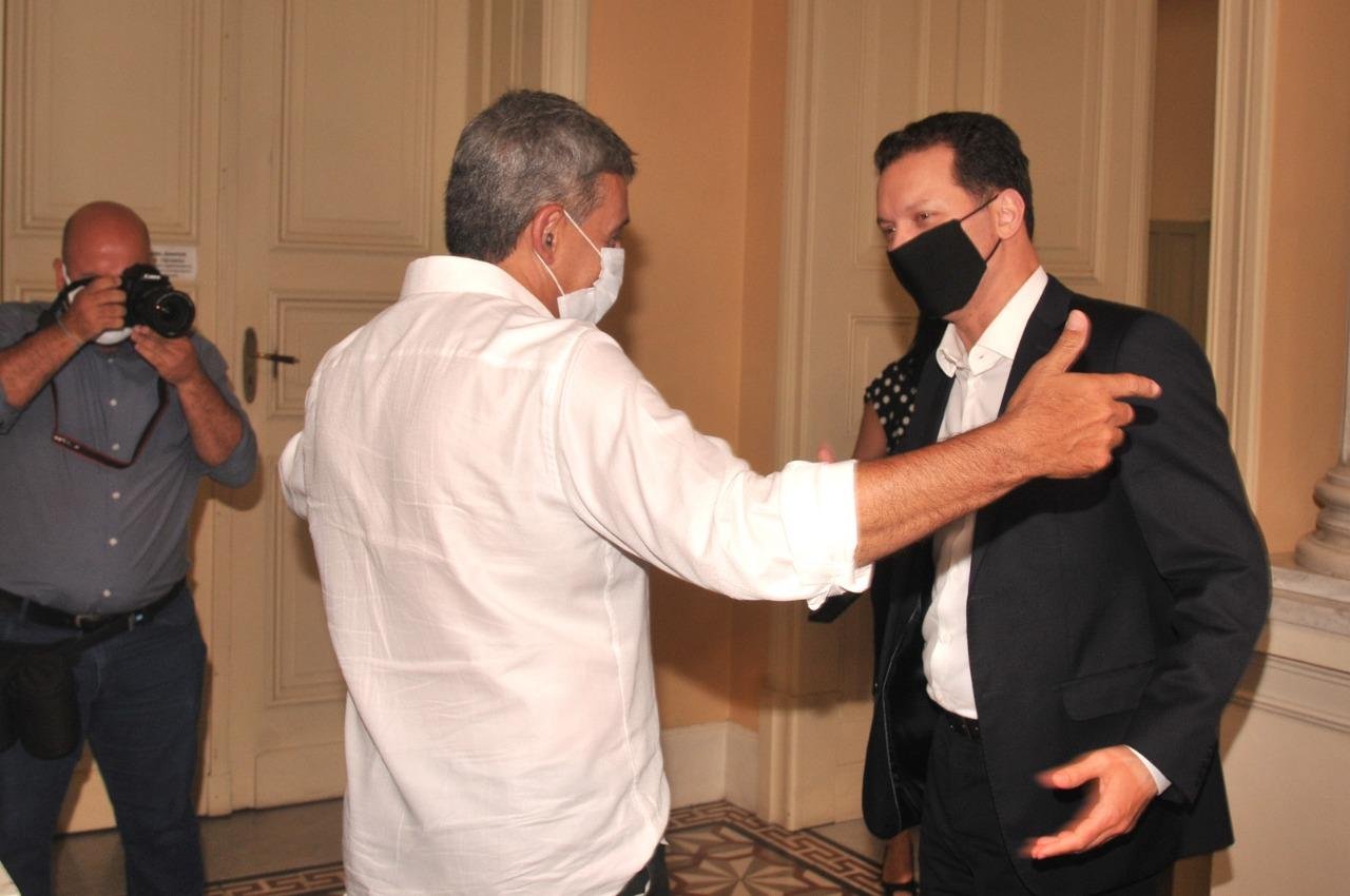 Melo se encontrou com Marchezan nesta segunda-feira