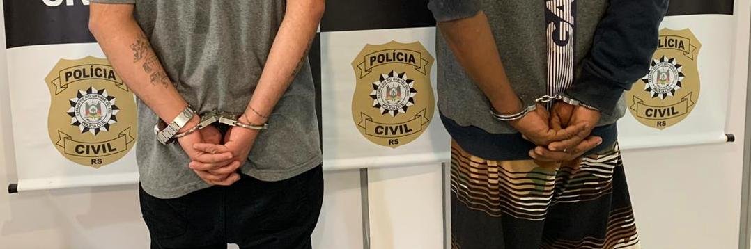 Dupla foi capturada na manh&atilde; desta quarta-feira, sendo que um deles com droga e arma
