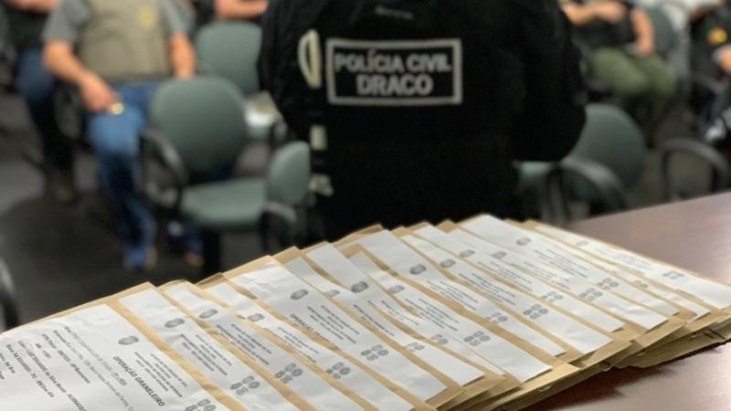 Opera&ccedil;&atilde;o Graneleiro executou 26 mandados de pris&atilde;o preventiva, 28 mandados de busca e apreens&atilde;o residencial e 30 mandados de apreens&atilde;o de caminh&otilde;es e carros