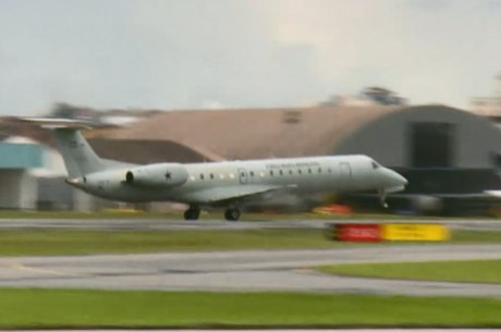 Avi&otilde;es da For&ccedil;a A&eacute;rea Brasileira deixaram Belo Horizonte, com os mortos, parentes e alguns sobreviventes da trag&eacute;dia ocorrida em Jo&atilde;o Monlevade