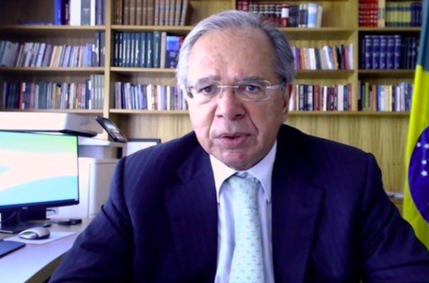 Guedes participou de evento online nesta quarta