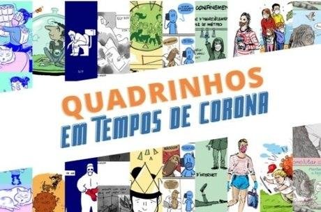 Artistas retrataram quarentena em desenhos