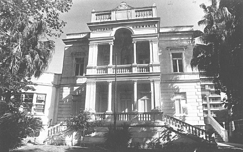 Sede da Sociedade Germ&acirc;nia em Porto Alegre.