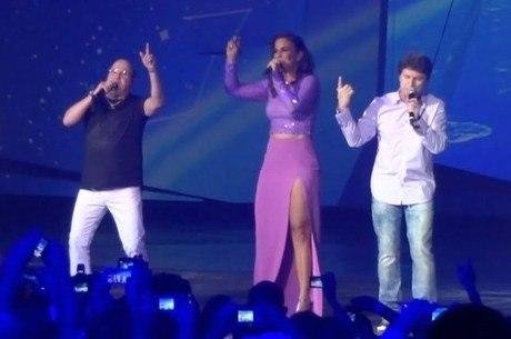 Ivete dividiu vocais com Roupa Nova em 'O Sal da Terra'