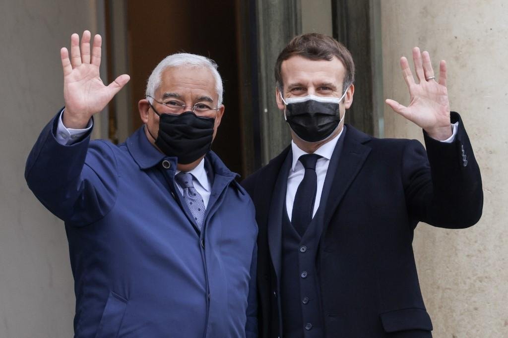 Primeiro-ministro de Portugal se encontrou com Macron na quinta-feira