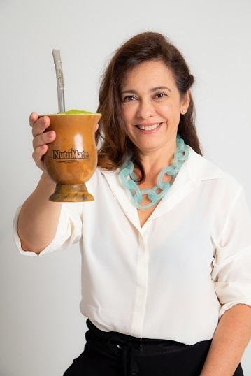 Nara Parchen Tom&eacute;, diretora comercial da NutriMate. A empresa foi fundada, em 2001, na cidade de Arvorezinha