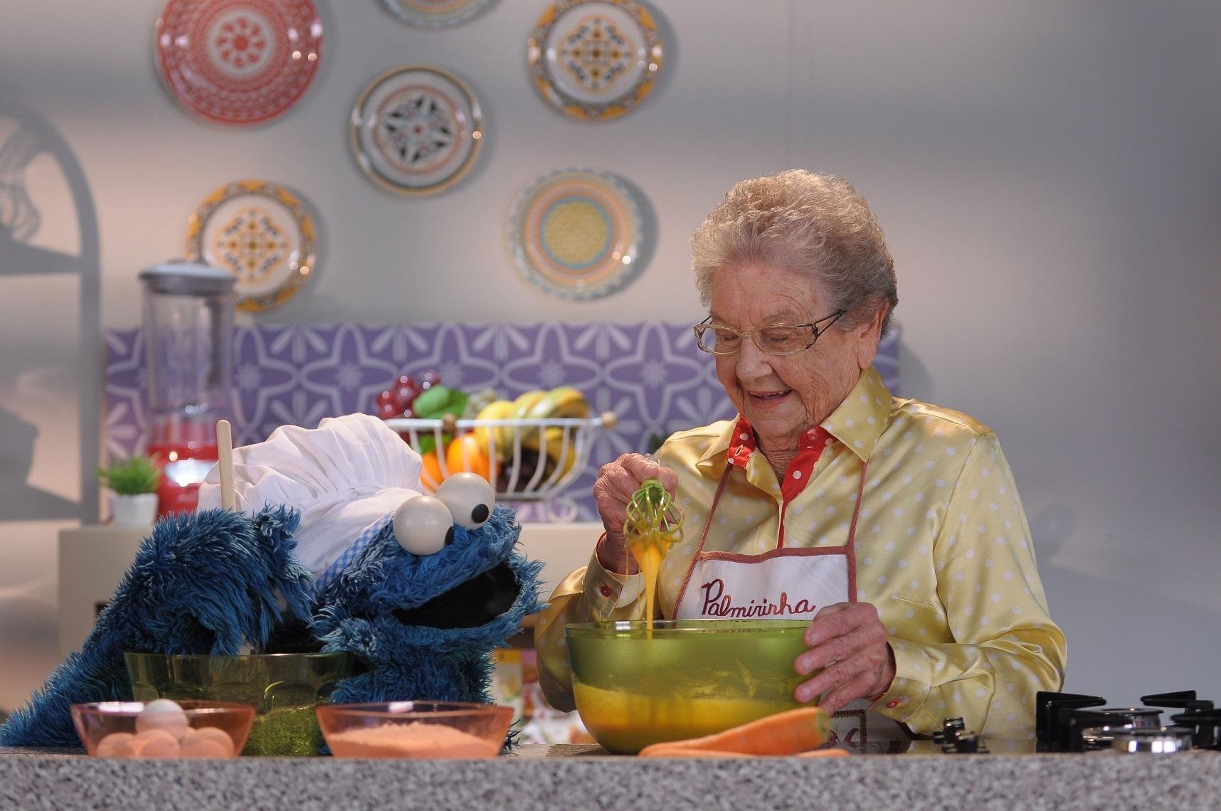 Palmirinha em participa&ccedil;&atilde;o no Vila S&eacute;samo da TV Cultura