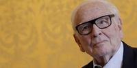 O estilista Pierre Cardin morreu aos 98 anos