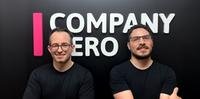 À esquerda Miklos Grof, CEO da Companhy Hero, e, à direita, Diego Izquierdo, CTO da Company Hero