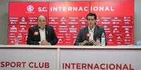 O vice de futebol, João Patrício Hermann, apresentou o novo diretor executivo de futebol do Inter, Paulo Bracks, na terça-feira no Beira-Rio