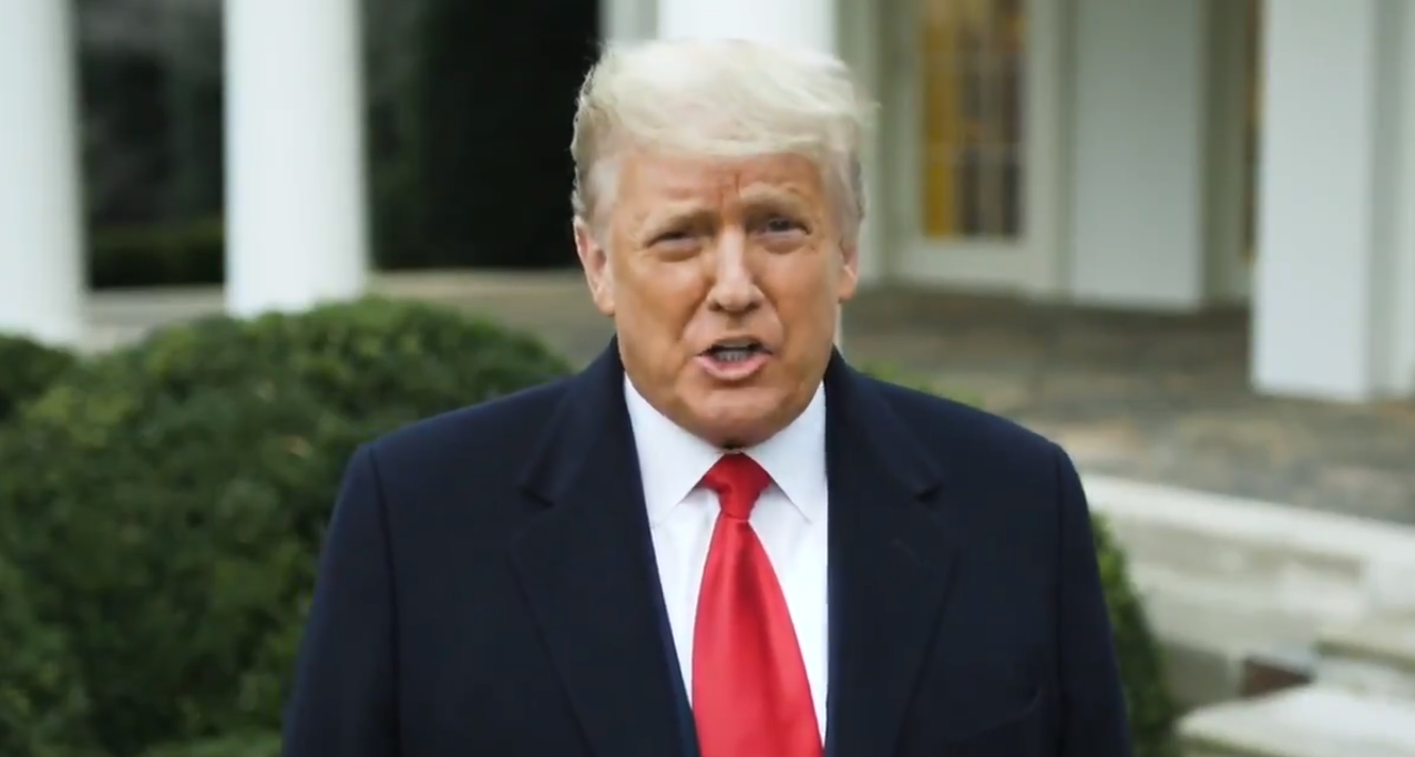 Trump se manifestou em suas redes sociais