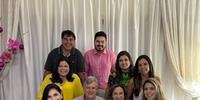 Família Heinze se reuniu para a virada em São Borja