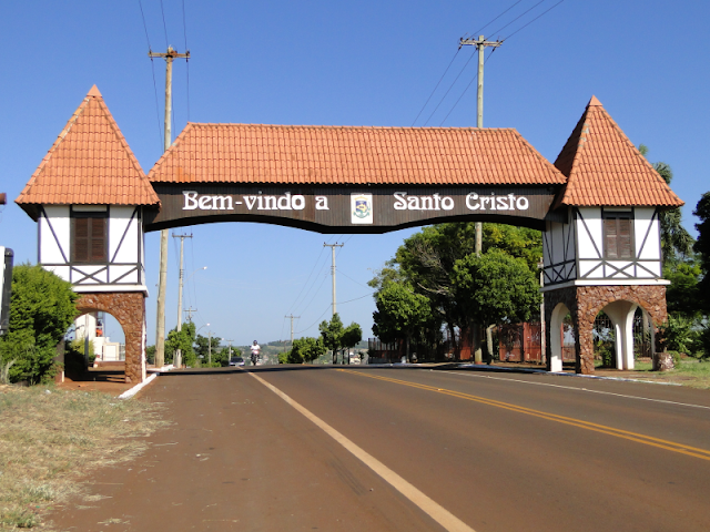 Santo Cristo est&aacute; localizado no noroeste ga&uacute;cho