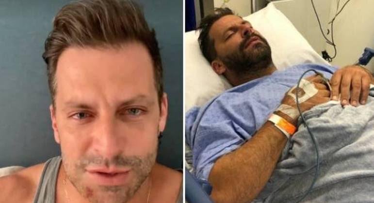 Henri Castelli chorou ao contar a viol&ecirc;ncia que sofreu: 'Fui agredido covardemente'