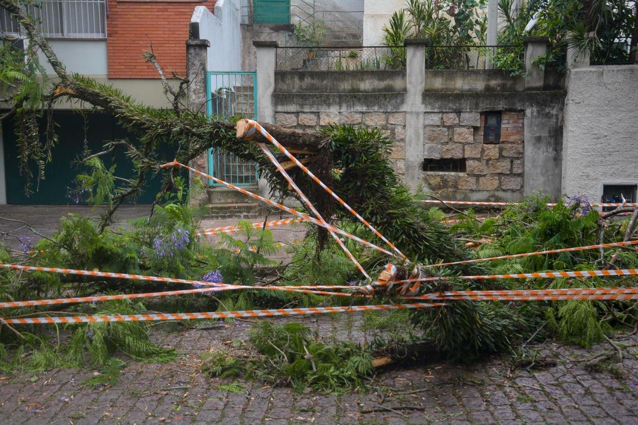 Temporal causou s&eacute;rie de transtornos nessa ter&ccedil;a-feira