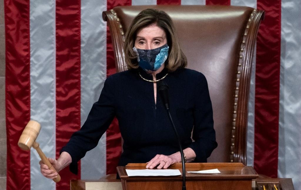 Sess&atilde;o comandada por Nancy Pelosi sacramentou nova derrota de Trump na C&acirc;mara dos Representantes