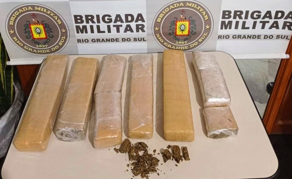 Flagrante do entorpecente ocorreu no bairro Encosta da Serra